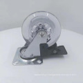 Small Transparent PU Wheel Sofa Castors Office Chair Casters